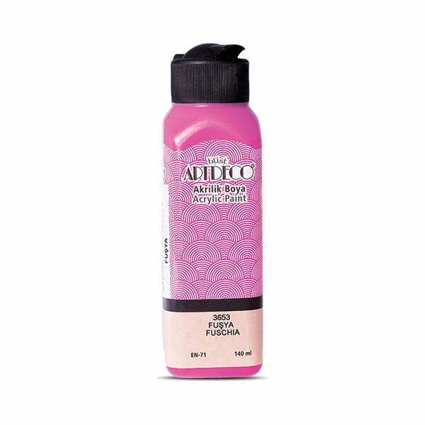 Artdeco 3653 140 ml Fuşya Akrilik Boya