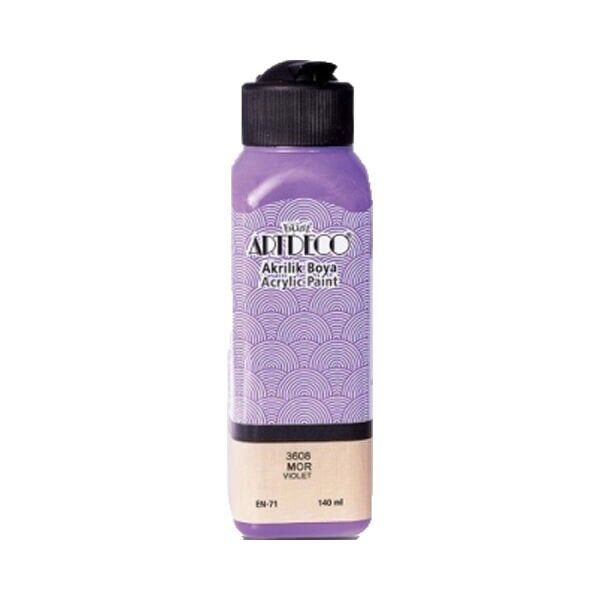 Artdeco 3608 140 ml Mor Akrilik Boya