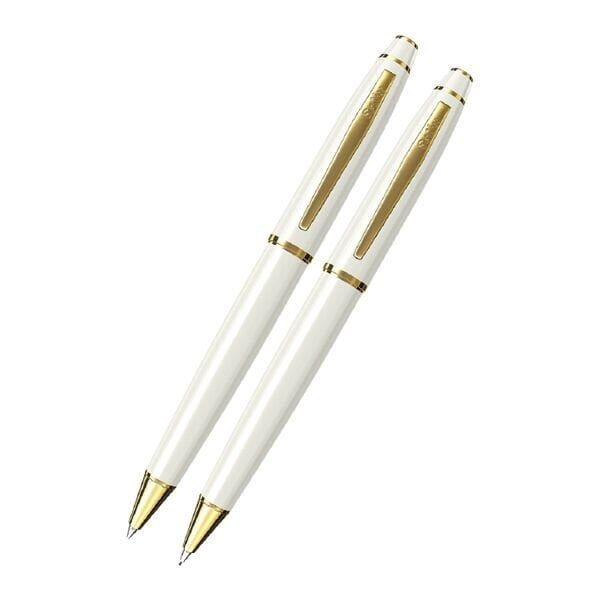 Scrikss 35 Beyaz Altın Tükenmez Kalem & Versatil Kalem Seti