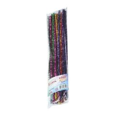 Ticon 79887 25 li 30 cm 6 mm Metalik Renkler Şönil
