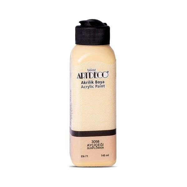 Artdeco 3058 140 ML Ayçiçeği Akrilik Boya