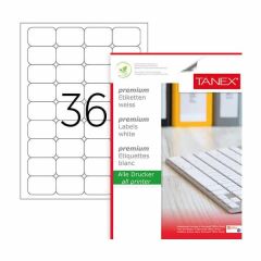Tanex TW-2453 45x30mm 100 lü Lazer Etiketi