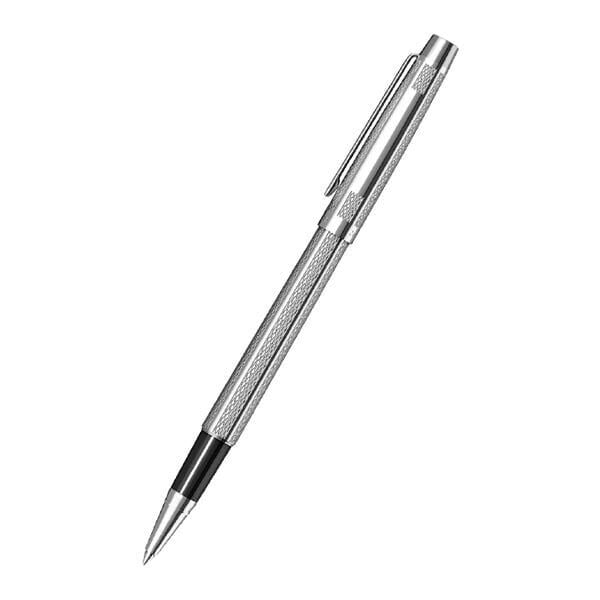 Scrikss 722W Balıksırtı Desenli Krom Roller Kalem