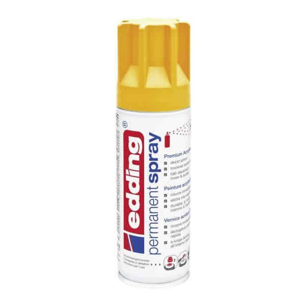 Edding 5200 Permanent Sunny Yellow Akrilik Sprey Boya