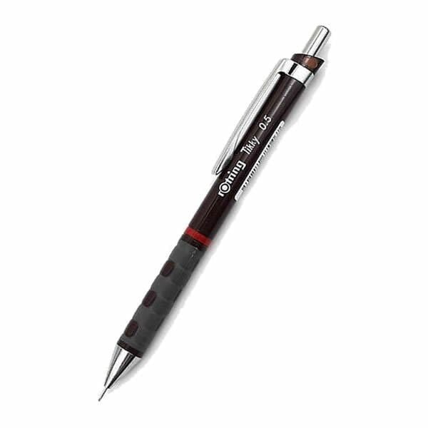 Rotring Tikky 0,5 mm Bordo Mekanik Kurşun Kalem