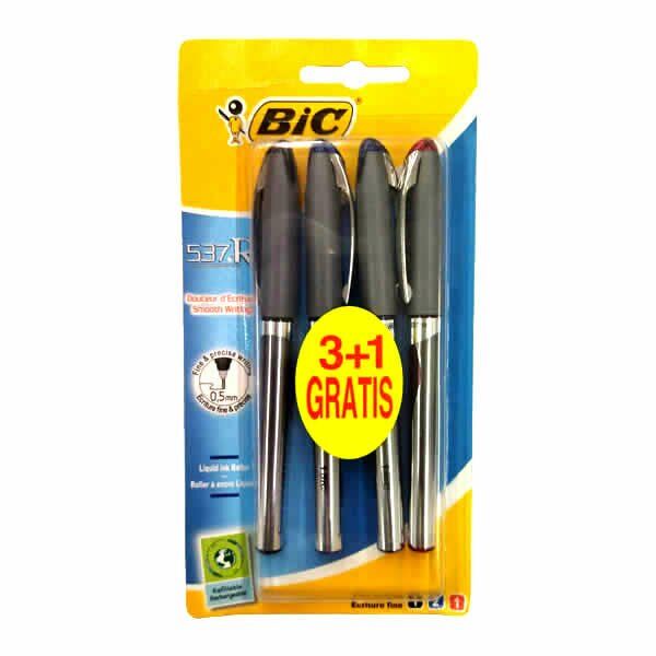 Bic 886130 537R 0.5 mm 3+1 İğne Uçlu Roller Kalem