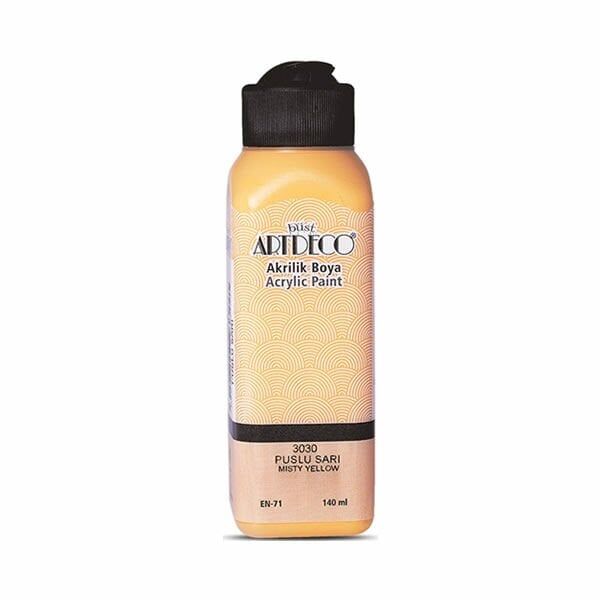 Artdeco 3030 140 ml Puslu Sarı Akrilik Boya