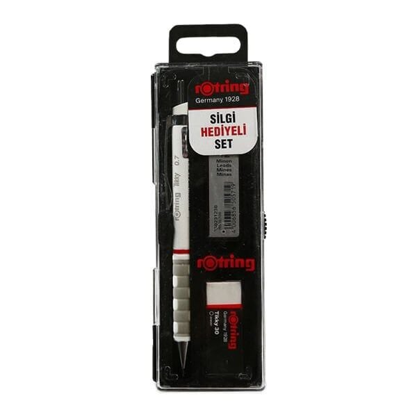 Rotring Tikky 0,7 mm Beyaz Okul Mekanik Kurşun Kalem Seti