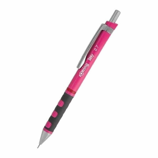 Rotring Tikky 0,7 mm Neon Pembe Mekanik Kurşun Kalem