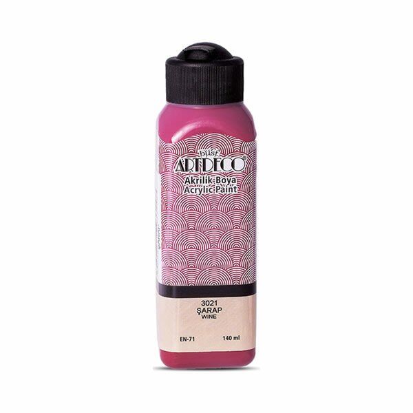 Artdeco 3021 140 ml Şarap Akrilik Boya
