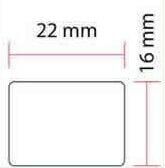 Tanex OFC-110 10 lu Beyaz Ofis Etiketi