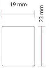 Tanex OFC-111 10 Adet Beyaz Ofis Etiketi