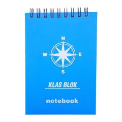 Klas 3249 60 Yaprak Çizgili Plastik Kapaklı Defter
