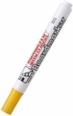 Snowman BG-12SR Alkol Esaslı Sarı Beyaz Tahta Kalemi