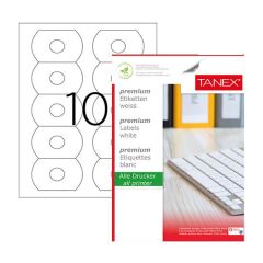 Tanex TW-3177 78x54.5mm 100 lü Lazer Etiket
