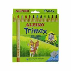 Alpino AL-113 12 li Trimax Jumbo Kuru Boya Kalemi