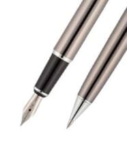 Scrikss 35 Titanyum Dolma Kalem & Tükenmez Kalem Seti