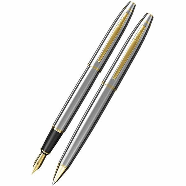 Scrikss 35 Gold Krom Dolma Kalem & Tükenmez Kalem