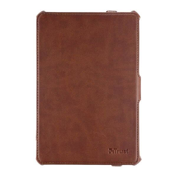 Trust Sert Kapaklı Kahverengi Mini Katlanır iPad Standı