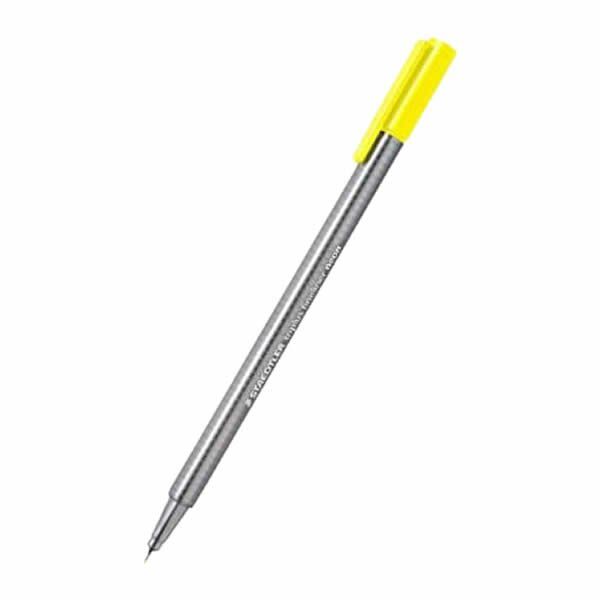 Staedtler 334-101 0,3 mm Triplus Neon Sarı Üçgen Fineliner Kalem