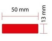Tanex OFC-109 5 li Floresan Kırmızı Ofis Etiketi