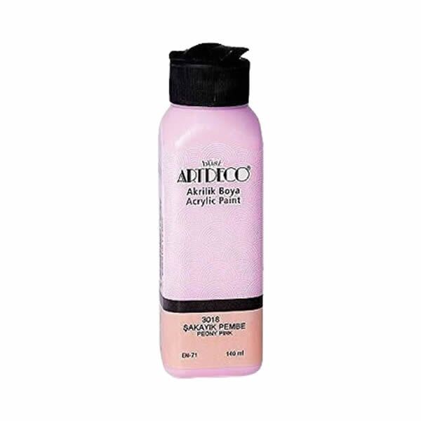 Artdeco 3018 140 ml Sakayık Pembe Akrilik Boya