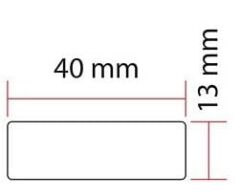 Tanex Ofc-108 10 lu Beyaz Ofis Etiketi