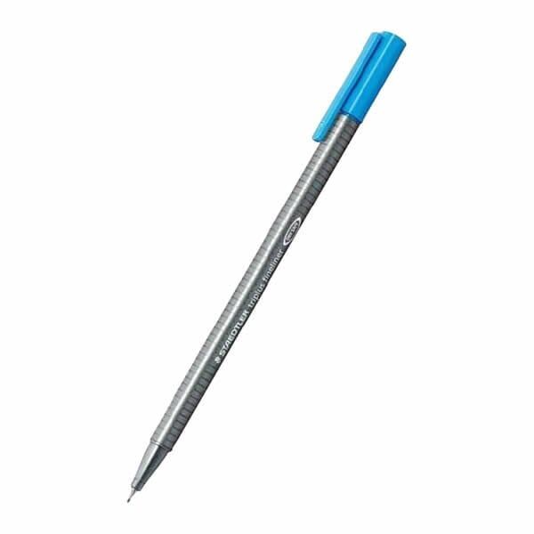 Staedtler 334-63 0,3 mm Triplus Okyanus Mavisi Üçgen Fineliner Kalem