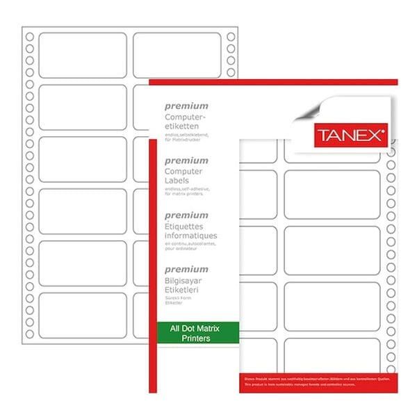 Tanex 35X77 Mm Bilgisayar Etiketi