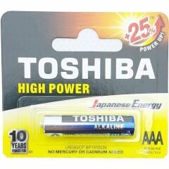 Toshiba LR03 Kartela Alkalin İnce Pil