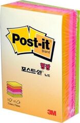 Post-It 51x76 225 Yaprak Neon Renkler Küpnot