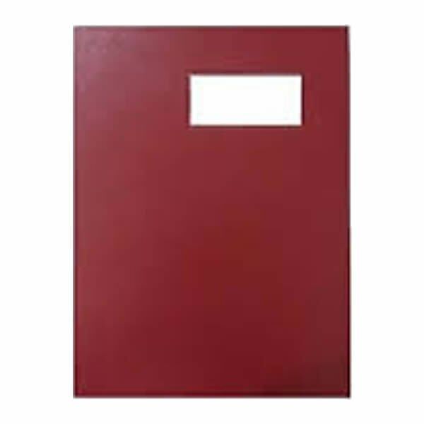 Önder 7122-8 20 Yaprak Cilt Bezli Bordo İmza Dosyası