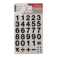 Tanex STC-510 20 mm 2 li Bold Rakam Etiketi