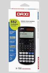 Daxi X-700 Siyah 552 Fonksiyonlu Bilimsel Hesap Makinesi