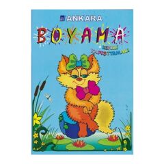 Ankara Stickerli Kalın Boyama Kitabı
