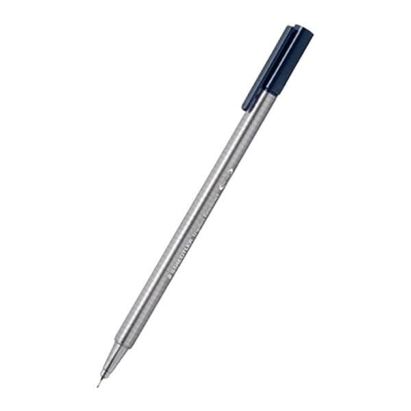 Staedtler 334-36 0,3 mm Triplus Koyu Gri Üçgen Fineliner Kalem