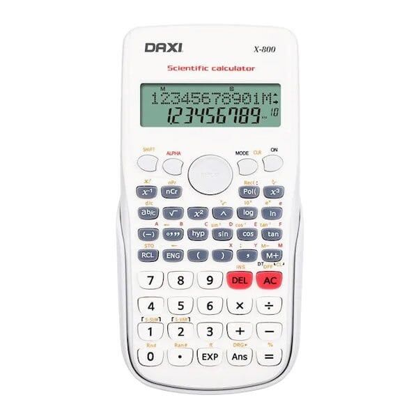 Daxi X-800 Beyaz 240 Fonksiyonlu Bilimsel Hesap Makinesi
