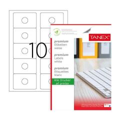 Tanex TW-3178 83x56mm 100 lü Lazer Etiket