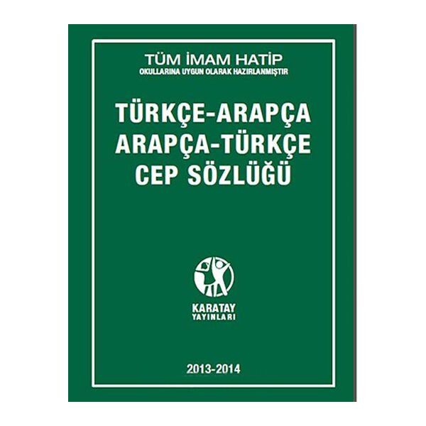 Karatay Yayınları Türkçe/ Arapça & Arapça/Türkçe Cep Sözlüğü