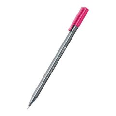 Staedtler 334-20 0,3 mmTriplus Magenta Üçgen Fineliner Kalem