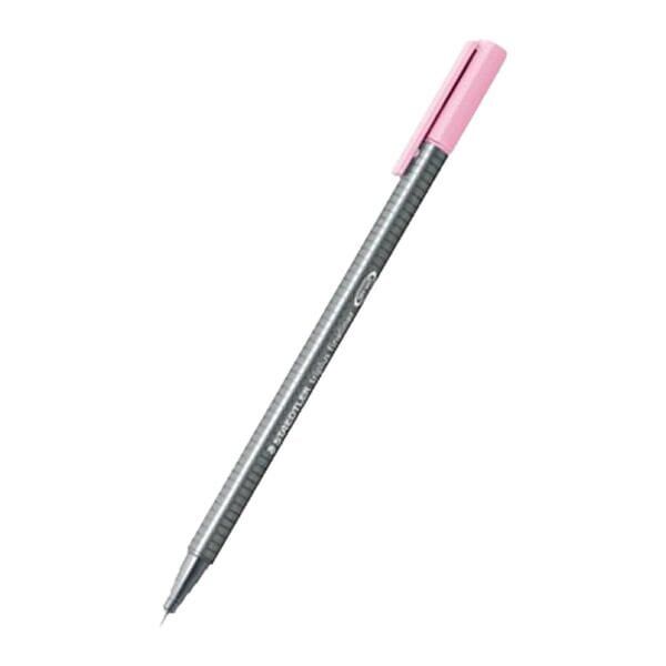 Staedtler 334-21 0,3 mmTriplus Gül Rengi Üçgen Fineliner Kalem