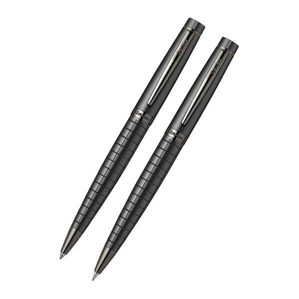 Scrikss 38 Mat Siyah Tükenmez Kalem & Versatil Kalem Seti