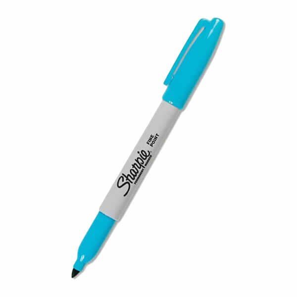 Sharpie 1741399 Turkuaz Fıne Permanent Markör Kalem