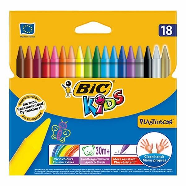 Bic 8297711 18 li Silinebilir Pastel Boya