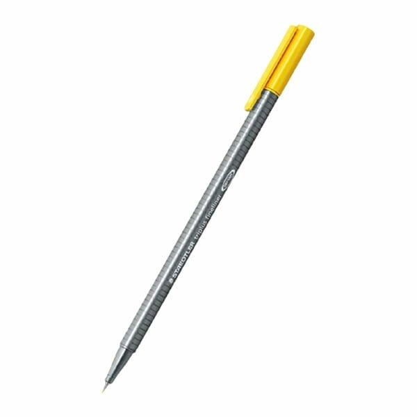 Staedtler 334-43 0,3 mm Triplus Açık Sarı Üçgen Fineliner Kalem