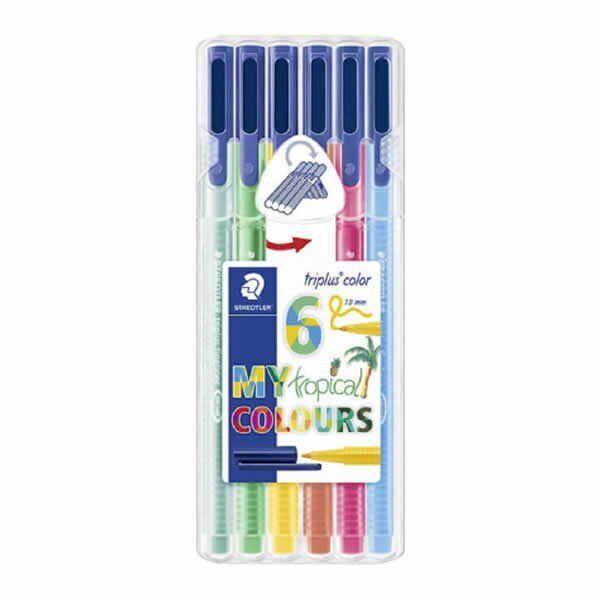 Staedtler 323 6 lı Triplus Okyanus Keçeli Kalem