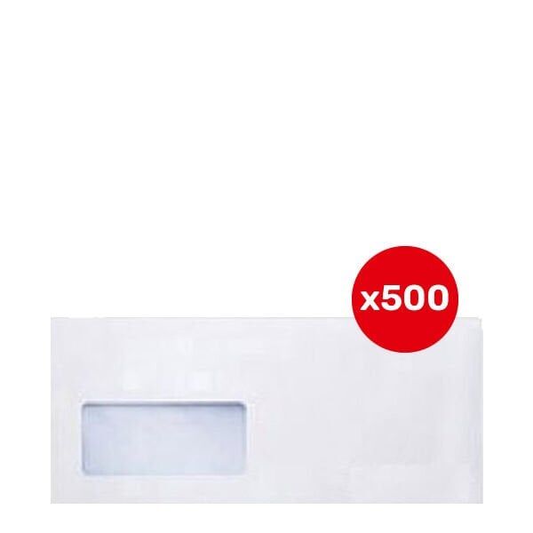 Oyal 108x235 90 gr 500 lü Majeste Pencereli Zarf