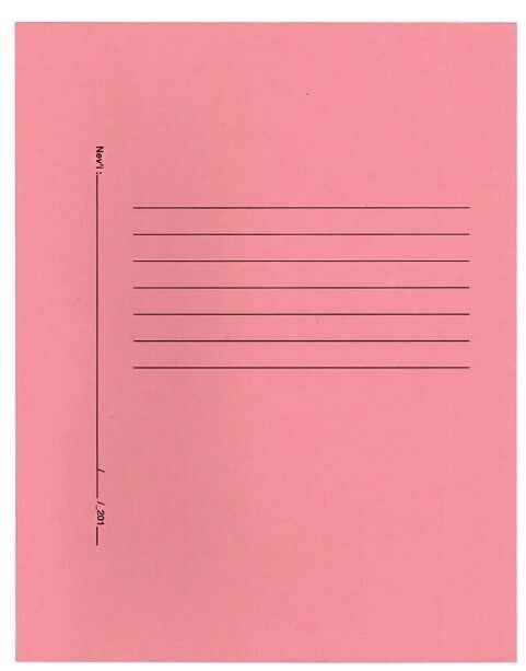 Umur Tam Kapak 25 li Pembe Karton Dosya