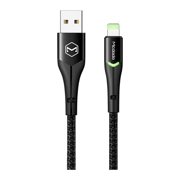 Mcdodo CA-7843 Koyu Siyah Işıklı Data Şarj Kablosu