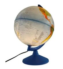 Gürbüz 41301 Fiziki-Siyasi Işıklı 30 cm Küre